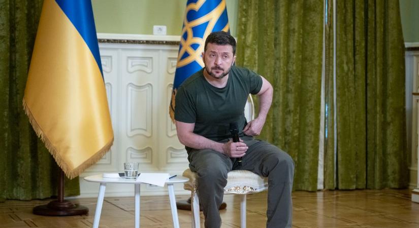 Zelenszkij elárulta mit tervez Ukrajna, ha Trump nyer