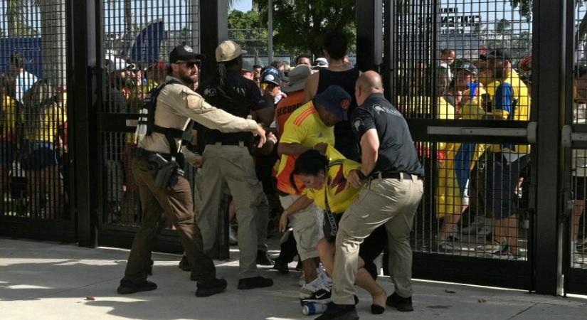 Huszonhét embert tartóztattak le a Copa America-döntő alatt, a kolumbiai fociszövetség elnöke is köztük van