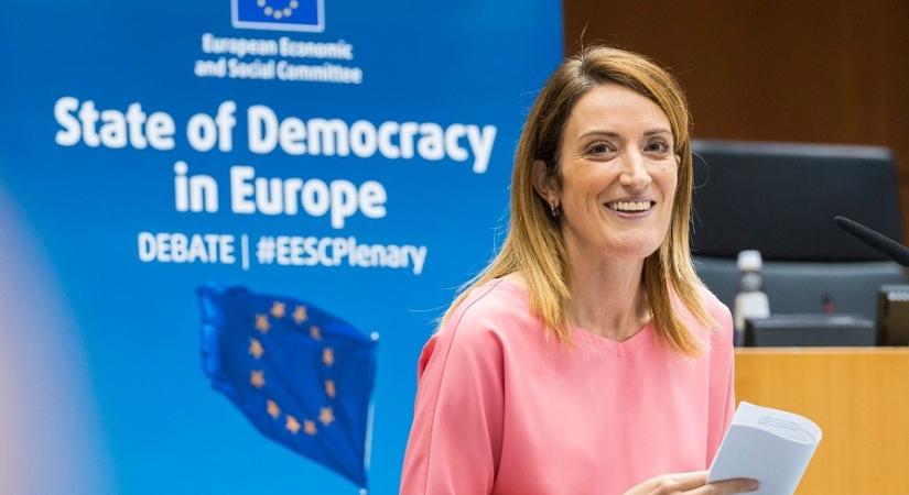 Újrázhat: Roberta Metsola az EP új elnöke