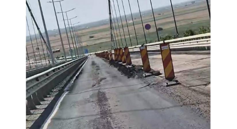 Negyedszer kell újraaszfaltozni a brăilai Duna-hidat