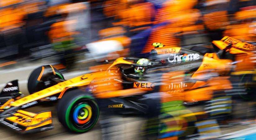 Norris szerint ütőképes lesz a McLaren a Hungaroringen