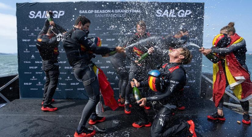Piros-sárga hétvége: spanyol győzelem a SailGP-ben (is)