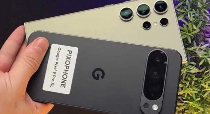 Videón hasonlítják össze a Google Pixel 9 Pro XL-t a Samsung Galaxy S24 Ultrával