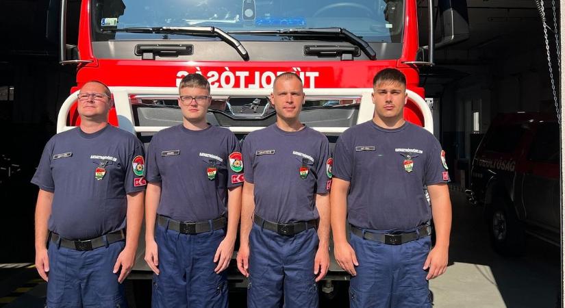 Sárváron és Körmenden szolgálnak az esküt tett tűzoltók