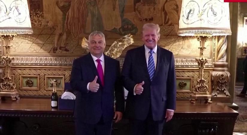 Egészen elképesztő infót súgott Donald Trump Orbán Viktornak