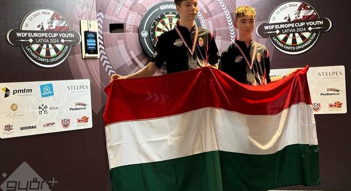 Darts: Európa-bajnoki ezüst az U18-tól