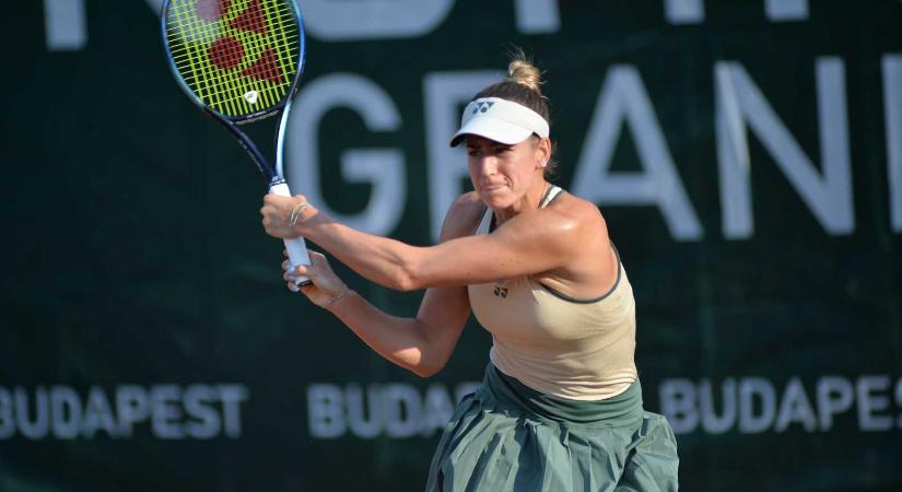 Tenisz: Bondár Anna győzelemmel kezdte a budapesti tornát