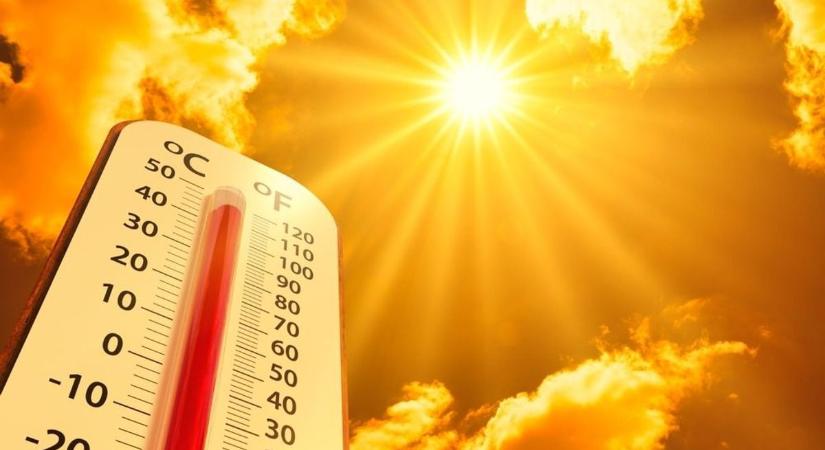 Szerdán is elérheti a 40 fokot a hőmérséklet