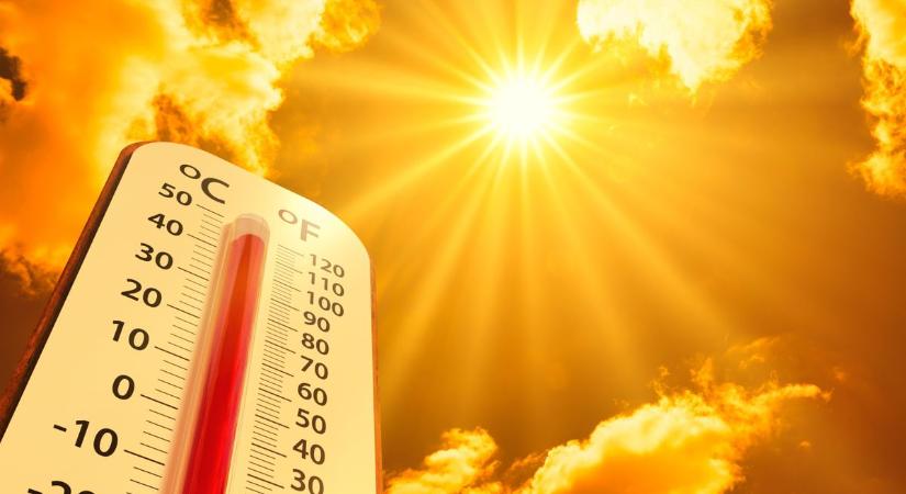 Kánikula: Kelebián 41,6 Celsius-fokot mértek kedden