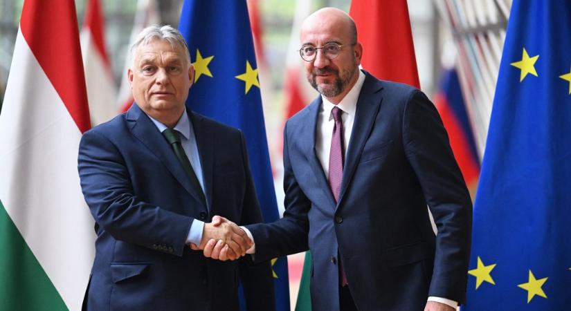 „A béke felé vezető legközvetlenebb út az, ha Oroszország minden haderejét kivonja Ukrajnából” – Charles Michel válaszolt Orbánnak