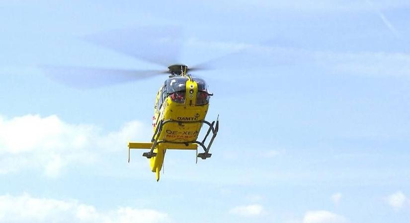 Dráma Burgenlandban: két mentőhelikopter szállította kórházba a leforrázott ikreket