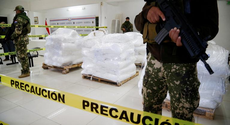 Rekordmennyiségű kokaint találtak egy paraguayi cukorszállítmányban