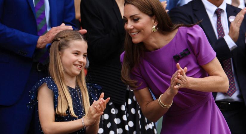 Katalin hercegné így másolta le Diana hercegné egyik ikonikus pillanatát Wimbledonban