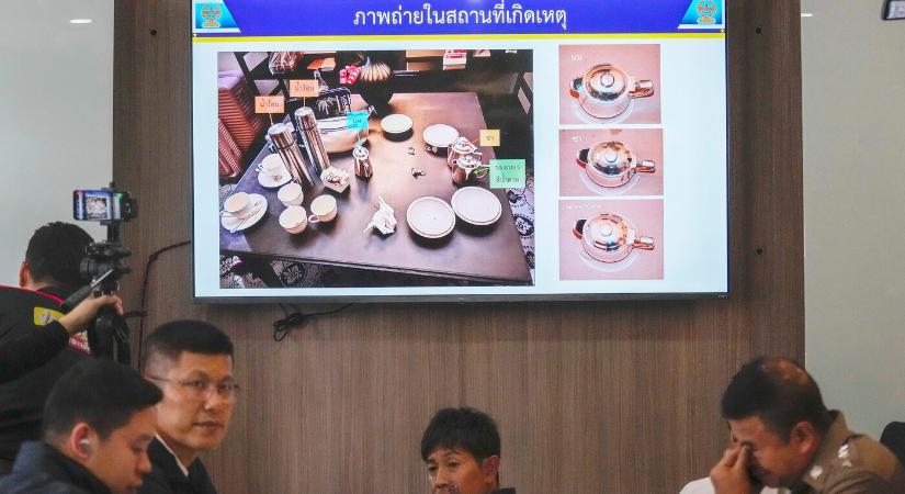 Ciánmérgezésben halt meg hat turista egy thaiföldi luxushotelben