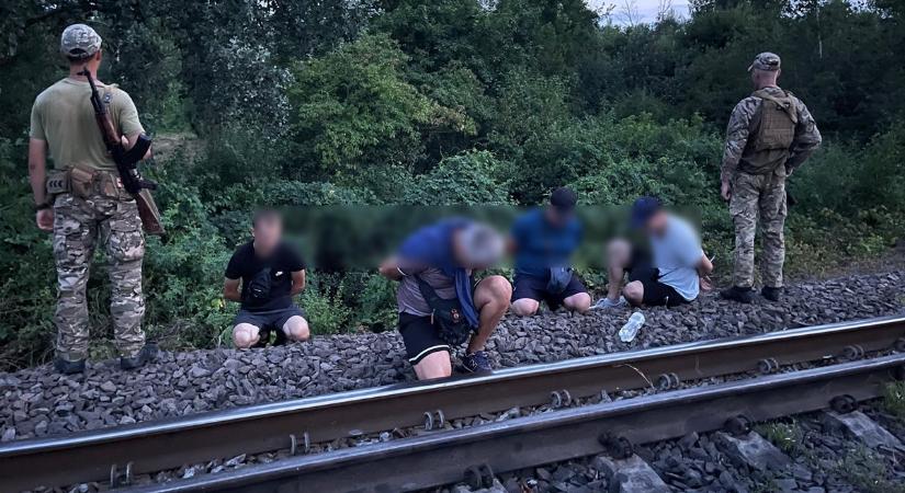 Négy férfit és kiskorú kísérőiket tartóztatták fel a magyar határ közelében Újlak közelében