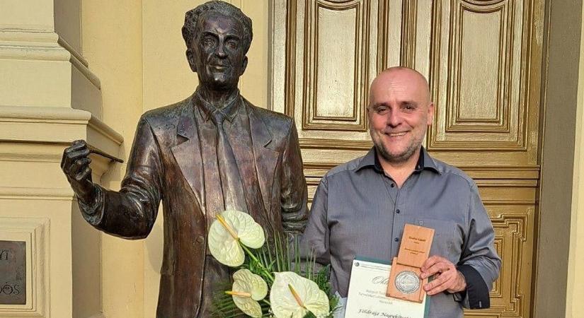 Gruber Lászlót Szegeden kitüntette az egyetem