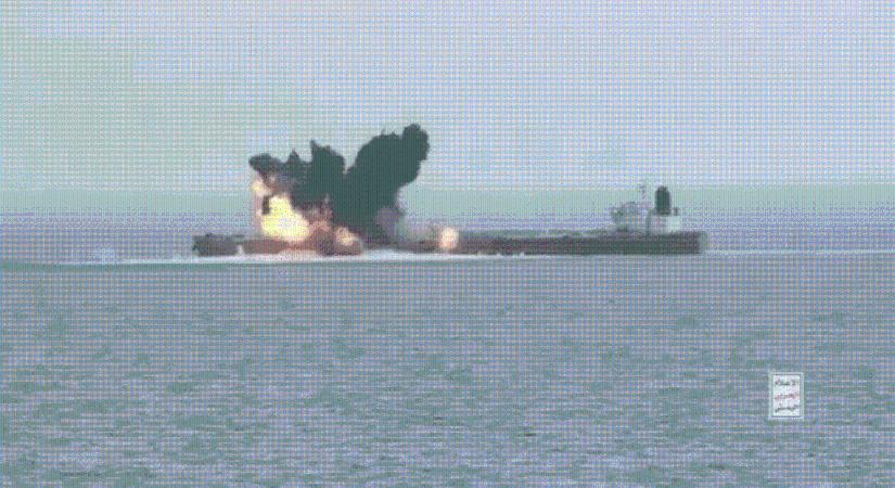 Videó: Izraeli és görög tartályhajókat ért rakétatámadás a Vörös-tengeren