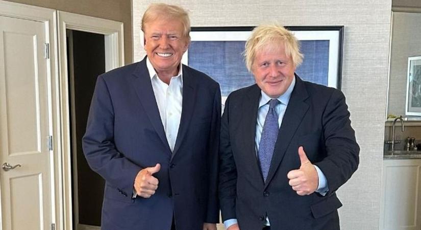 Boris Johnson találkozott Trumppal
