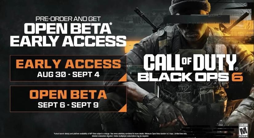 A nyár végén lesz a szokásos Call of Duty nyílt béta