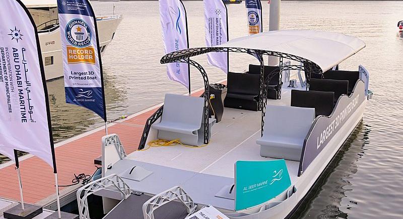 Dubajban már tervezik a 3D nyomtatott elektromos hajót