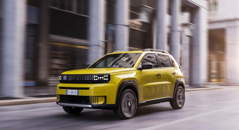 Beépített töltőkábellel jön az új Fiat Panda