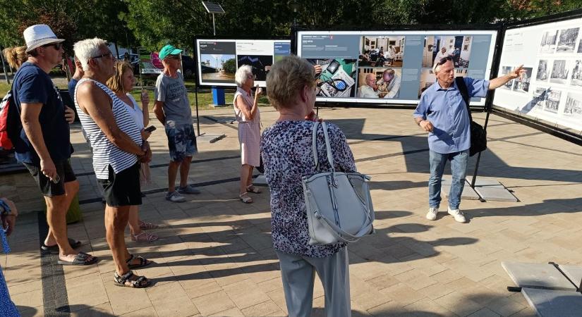 Első vidéki helyszínen, Zamárdiban nyílt meg a 42. Magyar Sajtófotó Kiállítás