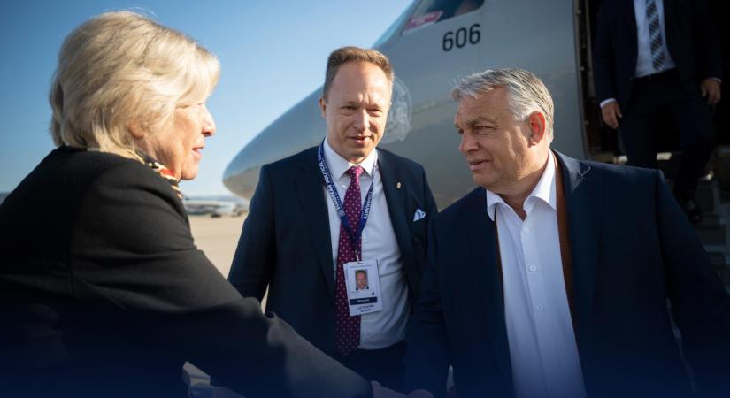 Orbán Viktor megérkezett az EPC csúcstalálkozóra
