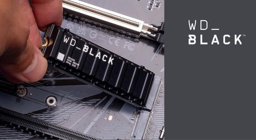 Megérkezett a WD_BLACK SN850X SSD csúcsverziója
