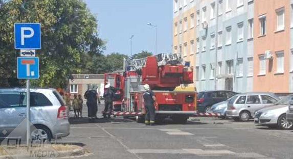 Tűzoltókat riasztottak a Kodály Zoltán utcába