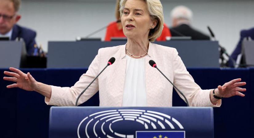 Megszavazta az Európai Parlament, még öt évig Ursula von der Leyen az Európai Bizottság elnöke