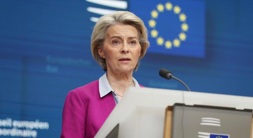 Újabb öt évre Ursula von der Leyent választották az Európai Bizottság elnökének