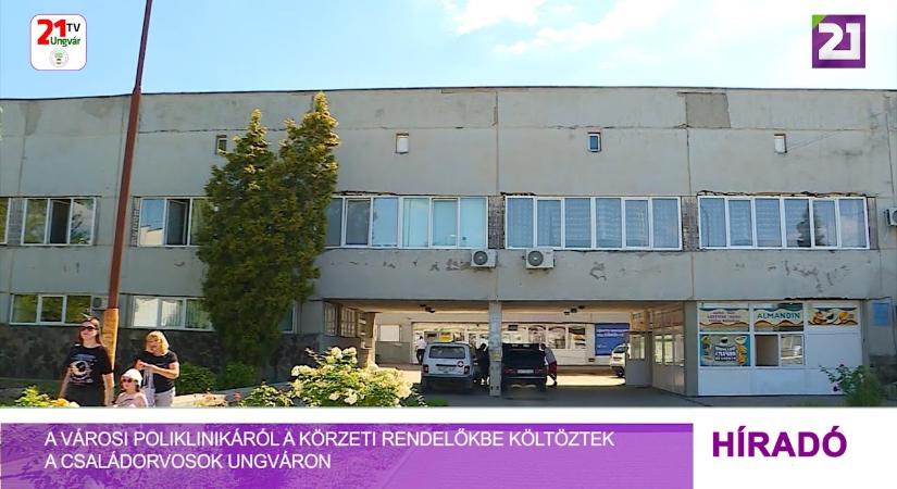 A városi poliklinikáról a körzeti rendelőkbe költöztek a családorvosok Ungváron (videó)