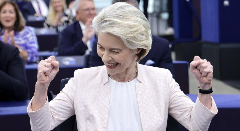 Az Európai Parlament megválasztotta Ursula von der Leyent újabb öt évre