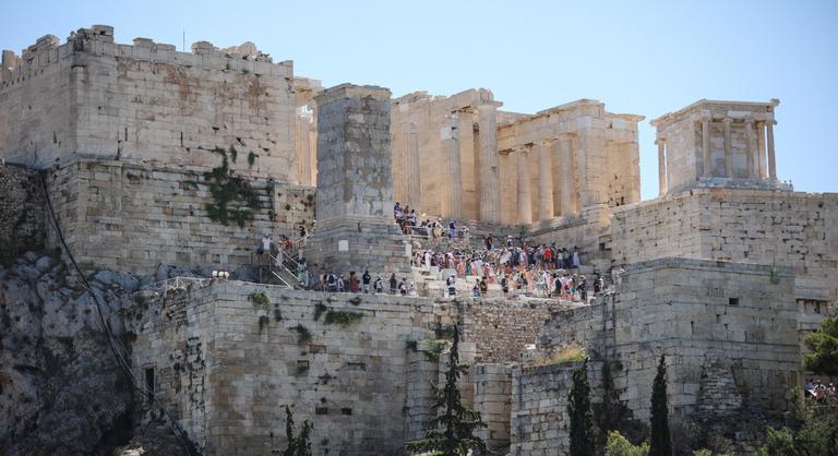 Zárva tart az összes régészeti helyszín a hőség miatt Görögországban