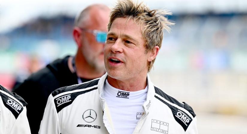 Brad Pitt feltűnt a Hungaroringen