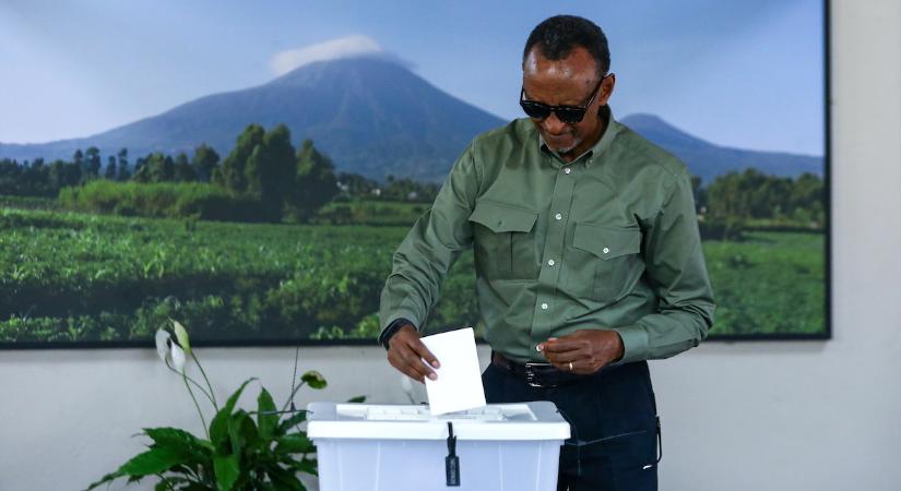 99 százalékkal választották újra Ruanda elnökét