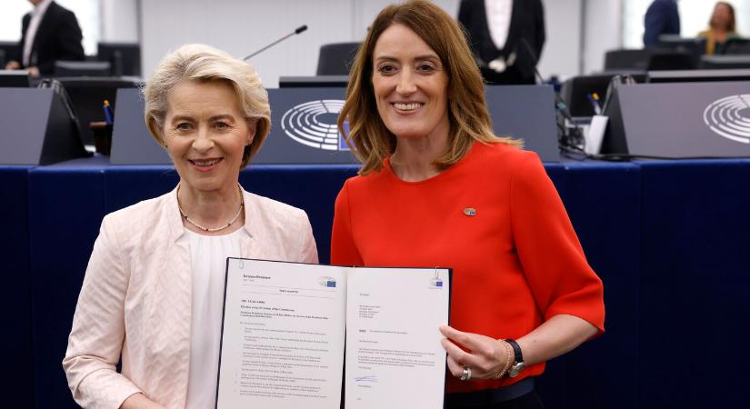 EP-elnök: újraválasztása Ursula von der Leyen megingathatatlan értékeit bizonyítja