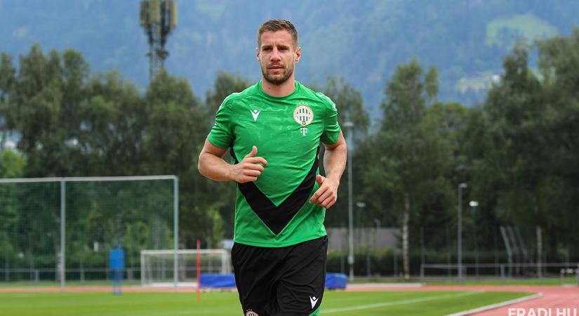 Varga Barnabás kihagyja a Ferencváros első két BL-selejtezős meccsét