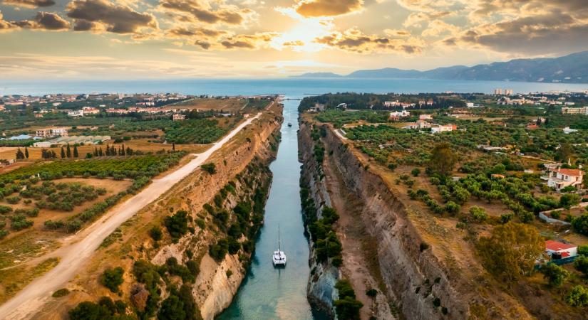 A görög csatorna, ami évezredes problémát oldott meg, magyar közreműködéssel