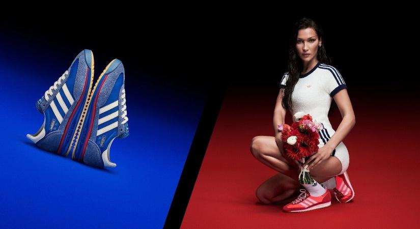 Palesztin modellel reklámozza az Adidas a müncheni olimpia cipőjét