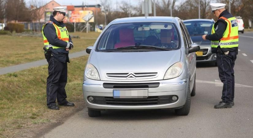 Autósok figyelem! - Fokozott rendőri ellenőrzést rendeltek el Szombathelyen és környékén