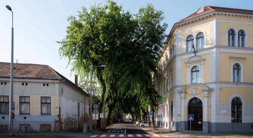 Kis belvárosi utca újult meg Debrecenben