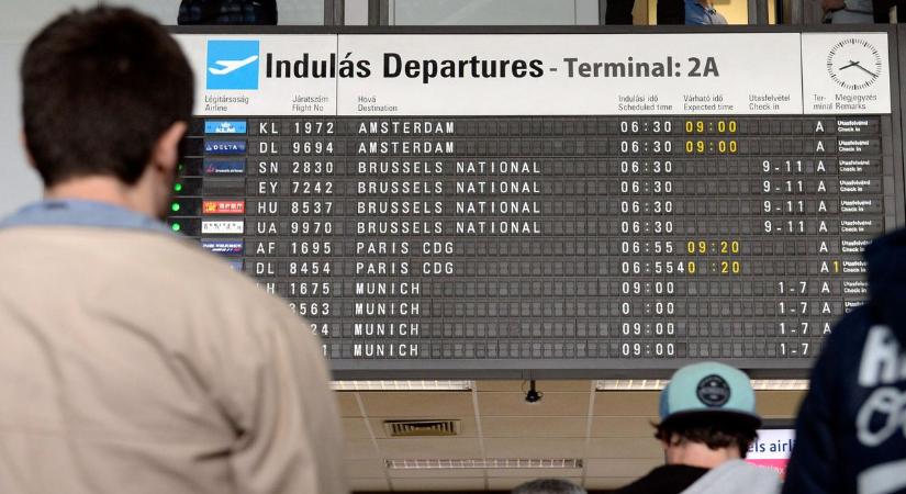 A ferihegyi repülőtéren is gondokat okoz a globális informatikai leállás