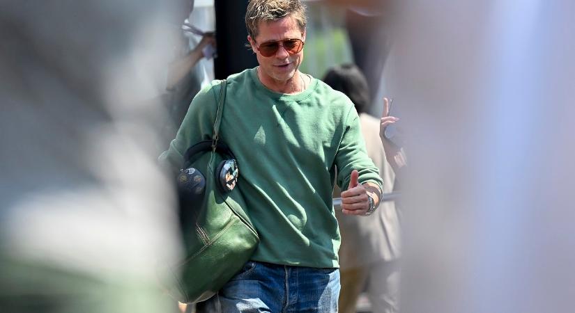 Fotók: így érkezett meg Brad Pitt és a többi sztár a Hungaroringre