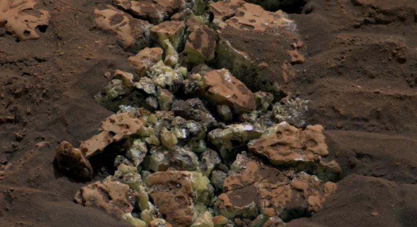Létezik egy kőzet a Marson, aminek jelenlétére nem találtak magyarázatot a kutatók