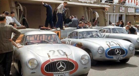 A Mercedes versenyprogramja az ötvenes években I. rész