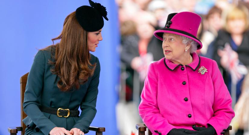 Most már mindent értünk: Ez volt Erzsébet királynő aranyszabálya, amit Katalin hercegnének is követnie kell