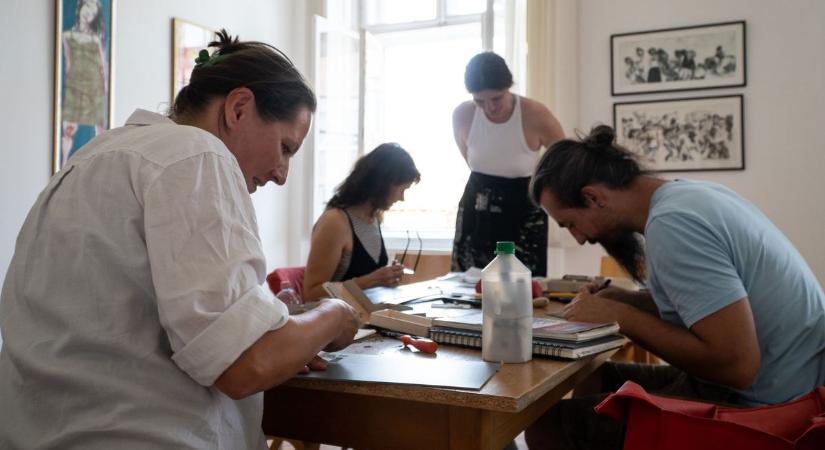 Vasárnapig tart a kalocsai Elemek Egyesület első művésztelepe