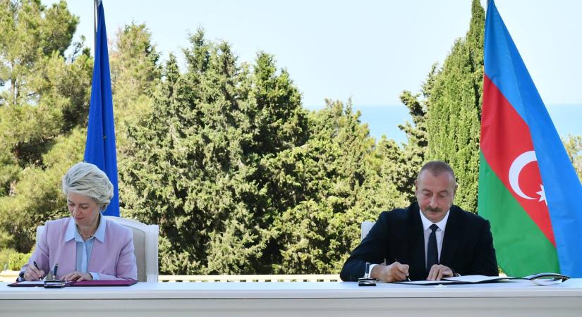 Azerbajdzsánhoz fordultak az Európai Unió vezetői, hogy még több gázt küldjön
