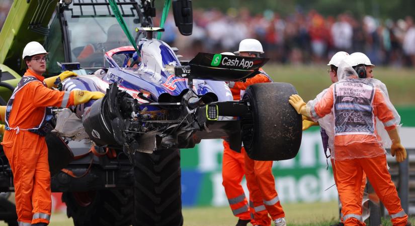 F1: Változik a Hungaroring a szombati baleset miatt